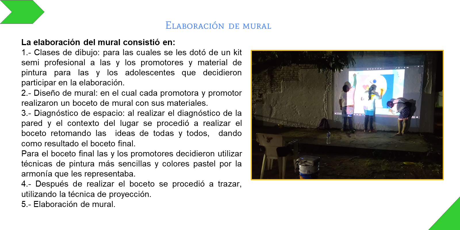 Elaboración de Mural Preventivo - Etapa 2