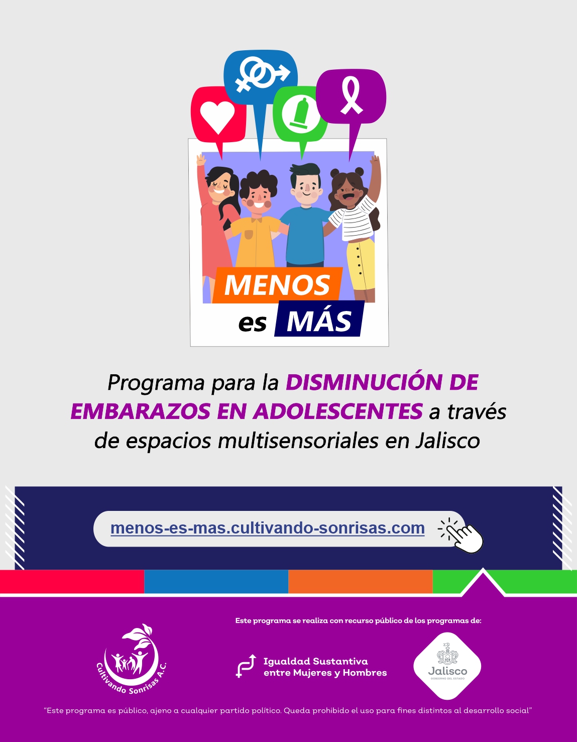 Lona Preventiva Menos es Más