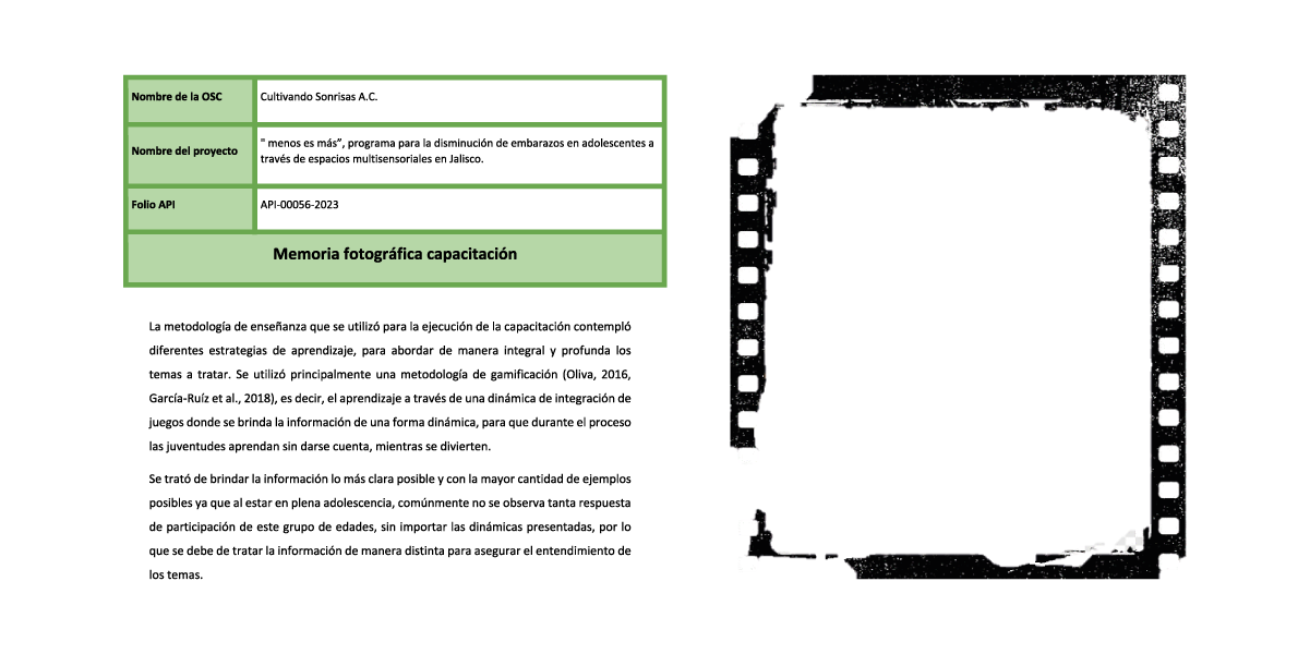 Capacitación de Promotores - Sesión 1